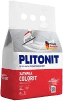 Затирка Plitonit Colorit, мокрый асфальт, 2 кг