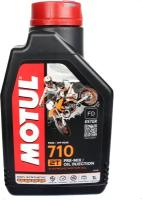 Синтетическое моторное масло Motul 710 2T, 1 л