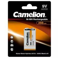 Camelion Аккумулятор 9V-250mAh Ni-Mh BL-1 NH-9V250BP1, аккумулятор,9В 1 шт. в уп-ке