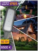 Светильник светодиодный консольный уличный СКУ 50Вт 6500К IP65 Фарлайт