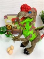 Игрушка динозавр интерактивный / Игрушка-фигурка большой динозавр (дракон) для детей / Юрский период/ овираптор