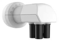 Конвертор круговой Inverto Pro QUAD High-Band Circular 40mm LNB Ultra HD для Триколор и НТВ+, 4 вы