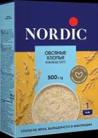 Хлопья Nordic Овсяные быстрого приготовления 500г