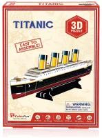 Пазл 3D CubicFun Титаник, 30 деталей S3017h