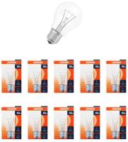 Лампа Накаливания OSRAM 40W 230V Е27 Груша прозрачная 415Лм, уп. 10шт