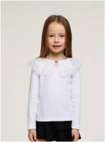 Школьная блуза Снег, размер 128-134, белый