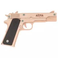 Резинкострел Arma toys пистолет Кольт (макет, Colt 1911, AT022)