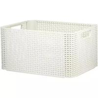 Корзина для хранения CURVER Rattan Style Box L