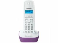 Радиотелефон Panasonic KX-TG1611RUF бело-фиолетовый