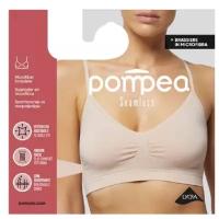 POMPEA Топ женский BRASSIERE из микрофибры, телесный, размер L/XL, 1 шт