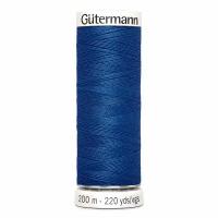 Нитки швейные Gutermann Sew-all 748277 для всех материалов, 200 м, 100% полиэстер (312 светло-синий), 5 шт