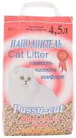 Наполнитель Pussy-Cat Cat Litter для кошек древесный красный 2,6кг 4,5л