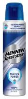 Дезодорант мужской антиперспирант спрей Mennen Speed Stick Neutro Power, 150 мл