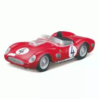 Bburago Коллекционная машинка Феррари 1:43 Ferrari Racing - 250 Testa Rossa 1959, красная