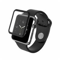 Противоударное стекло 3D для Apple Watch S1 (38 мм) / Watch S2 (38 мм) / Watch S3 (38 мм) (полное покрытие), прозрачный