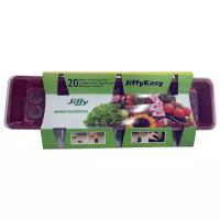 Jiffy Мини-теплица Jiffy-7 длинная (44/20), 1 шт., коричневый