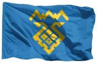Флаг Тольятти на флажной сетке, 70х105 см - для флагштока