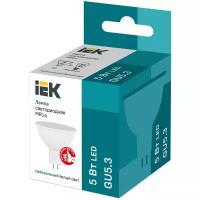 Лампа светодиодная IEK LLE-MR16-5-230-40-GU5, GU5.3, MR16