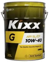 Полусинтетическое моторное масло Kixx Gold SL 10W-40, 20 л