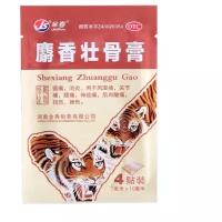 Shexiang Zhuanggu Gao пластырь, 7 г, 4 шт