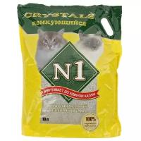 Комкующийся наполнитель N1 Crystals, 10 л