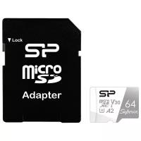 Карта памяти Silicon Power Superior microSDXC V30 A2 UHS Class 3 Class 10