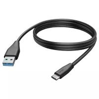 Кабель HAMA USB - USB Type-C (00178396) 1.5 м, черный