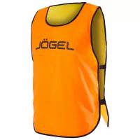 Манишка двухсторонняя Jögel Reversible Bib, оранжевый/лаймовый размер S