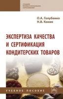 Экспертиза качества и сертификация кондитерских товаров