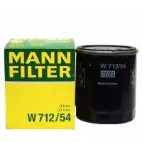 Фильтр масла Mann W712/54 Skoda Fabia