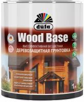 Dufa Грунтовка Wood Base с биоцидом бесцветная 1л Н0000005997