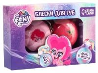 Hasbro Набор блесков для губ My Little Pony аромат клубники и ванили 7319286