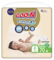 Подгузники GOO N Soft 2/S (4-8 кг) 70 шт