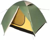Палатка BTrace Scout 2, Зеленый/Бежевый
