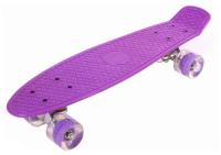 Скейтборд для детей и подростков / скейт / пенни борд / лонгборд / круизер фиолетовый