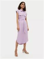 Платье женское ZARINA 2265043543, цвет:лиловый,размер:48