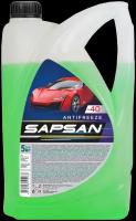 Антифриз SAPSAN GREEN (-40) 5кг