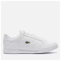 Женские кеды Lacoste Twin Serve 0721 2 SFA белый, Размер 37.5 EU