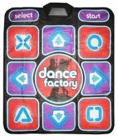 Музыкальный коврик Dex Dance Factory, 34030012, черный/фиолетовый, 90х80 см