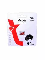 Карта памяти Netac P500 ECO MicroSDHC 64Gb Class 10 UHS-I 80MB/s (NT02P500ECO-064G-S)