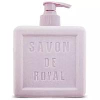 Жидкое туалетное мыло для рук Savon de royal Фиолетовый куб, 500 мл