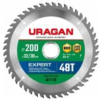 Диск пильный URAGAN Expert п/дер. 200х32/30мм 48Т