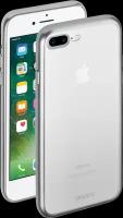 Чехол Deppa Gel Plus Case (матовый) для Apple iPhone 7 Plus/iPhone 8 Plus, серебряный