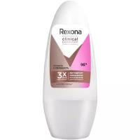 Rexona Антиперспирант Clinical Protection Сухость и Уверенность, ролик, флакон, 50 мл, 70 г