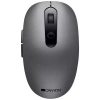 Мышь беспроводная Canyon MW-9, 1500dpi, Bluetooth/Wireless, Серый CNS-CMSW09DG