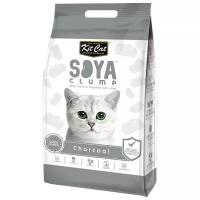 Наполнитель Kit Cat Soya Clump Charcoal (14 л)