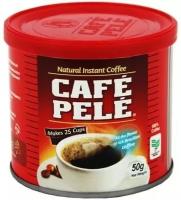 Кофе натуральный растворимый Cafe Pele, жестяная банка, 50 г