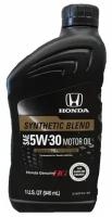 Моторное масло Honda Synthetic Blend SAE 5W30, 0.946 л