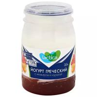 Lactica йогурт греческий с инжиром и курагой 3%, 190 г