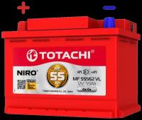 Аккумулятор TOTACHI NIRO MF 55562, 55а/ч (Прямая полярность)